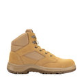 Bata Industrials Men's Bobcat Zip Side Safety Boot Steel Cap Leather Wheat UK Size 9