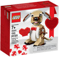 LEGO 40201 Valentine's Cupid Dog Building Kit - SuperSaverAU - view 1