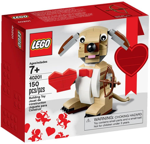 LEGO 40201 Valentine's Cupid Dog Building Kit - SuperSaverAU - view 1