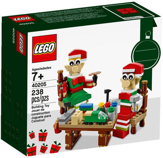 LEGO 40205 Little Elf Helpers Christmas Toy Building Set