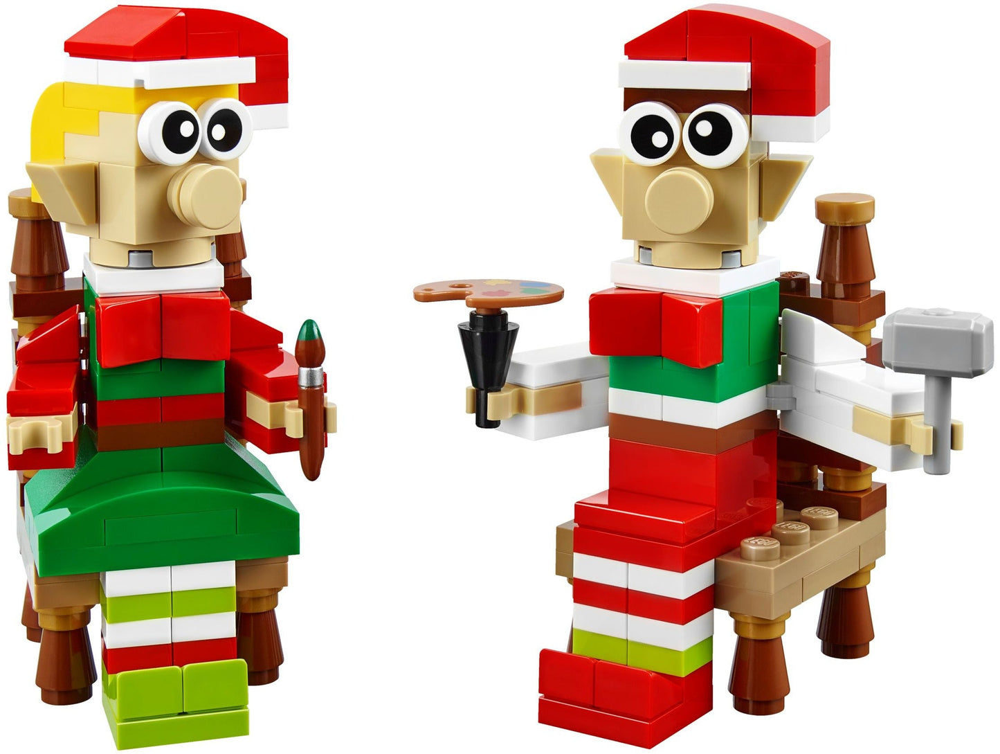 LEGO 40205 Little Elf Helpers Christmas Toy Building Set