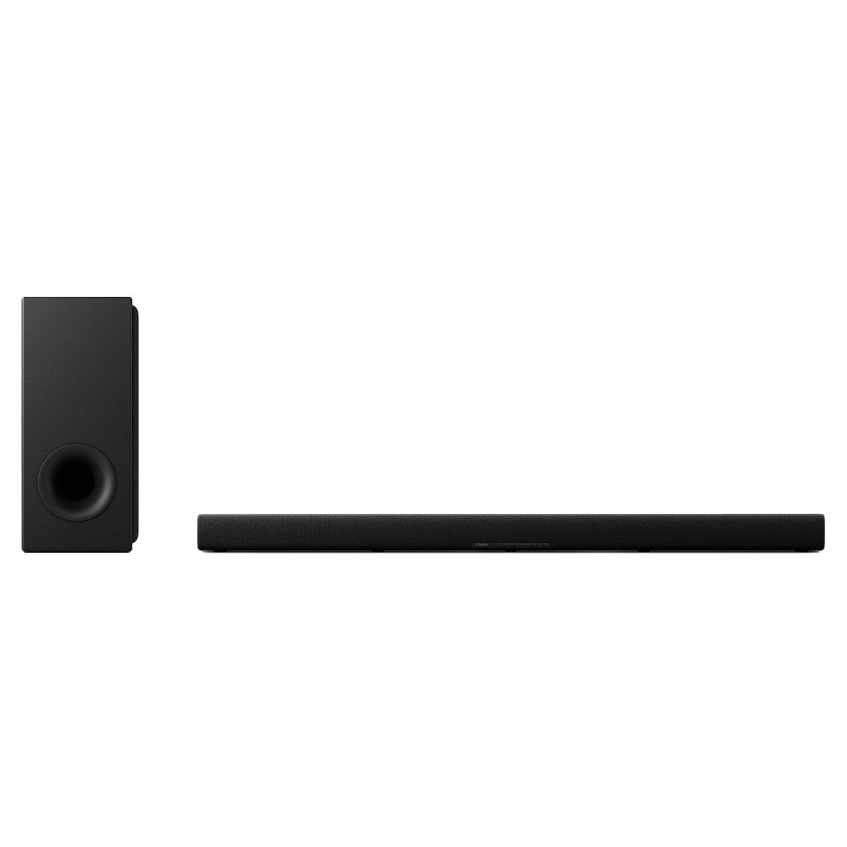 Yamaha Sound Bar with Subwoofer 4.1 Channels, Dolby Atmos, Wireless, Black