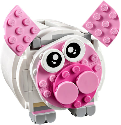 LEGO 40251 Piggy Bank - Buildable 3-in-1 Animal Savings Bank