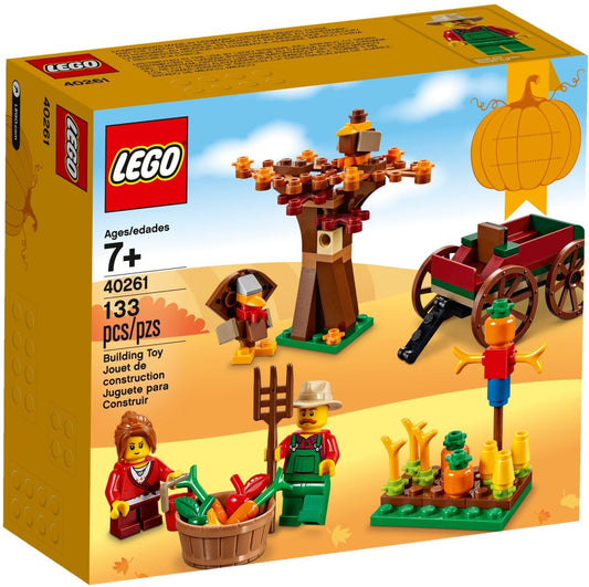 LEGO 40261 Thanksgiving Harvest Set with Minifigures & Turkey