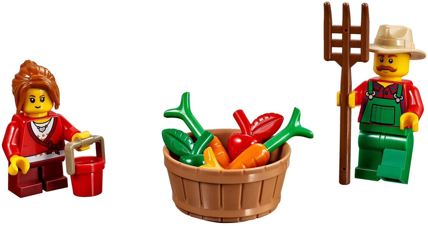 LEGO 40261 Thanksgiving Harvest Set with Minifigures & Turkey