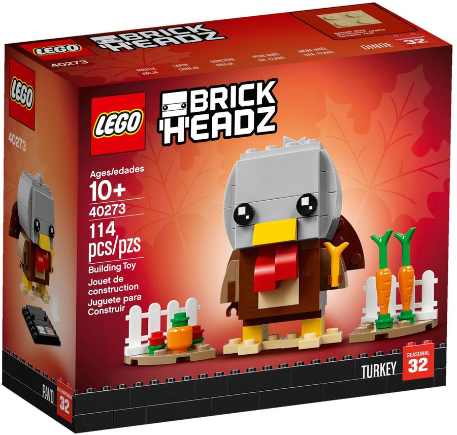 LEGO 40273 Thanksgiving Turkey BrickHeadz Set - SuperSaverAU - view 1