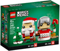 LEGO 40274 Mr. & Mrs. Claus BrickHeadz Christmas Set - SuperSaverAU - view 1
