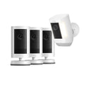 Ring Outdoor Camera Plus 2K Battery 3 Pack And Spotlight Camera Pro 2K Battery (White) B0FH4GFDQP