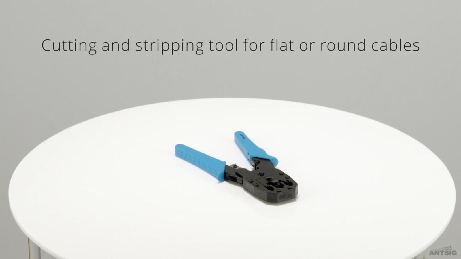 Antsig RJ45 Crimping Tool Hardened Steel AP6047-BUN