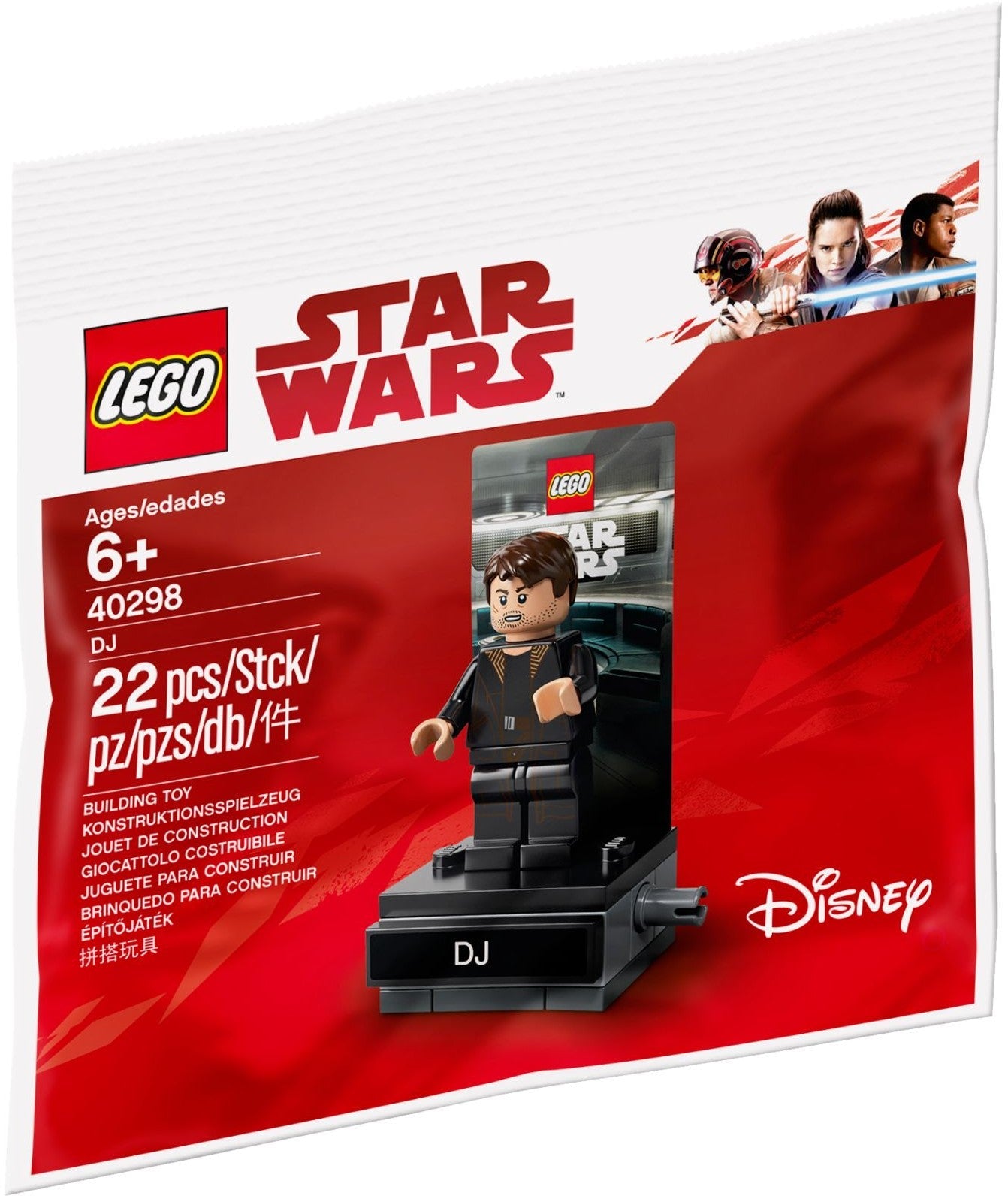LEGO 40298 DJ - Star Wars Polybag Minifigure - SuperSaverAU - view 1