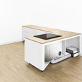 Bosch Series 8 80cm Downdraft Rangehood - Black, 775m³/h, Cook2Hood Control - DDW88MM66