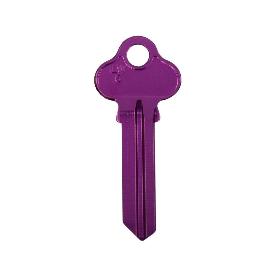 EHI Purple Blank Key - 55mm Aluminium Titanium Alloy - Easy To Carry - SuperSaverAU - view 1