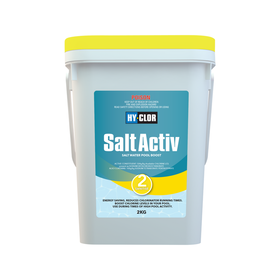 Hy-Clor Salt Activ Salt Boost 2kg Chlorine Booster for Salt Pools