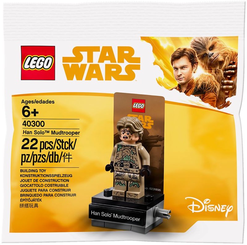 LEGO 40300 Han Solo Mudtrooper Minifigure Star Wars - SuperSaverAU - view 1