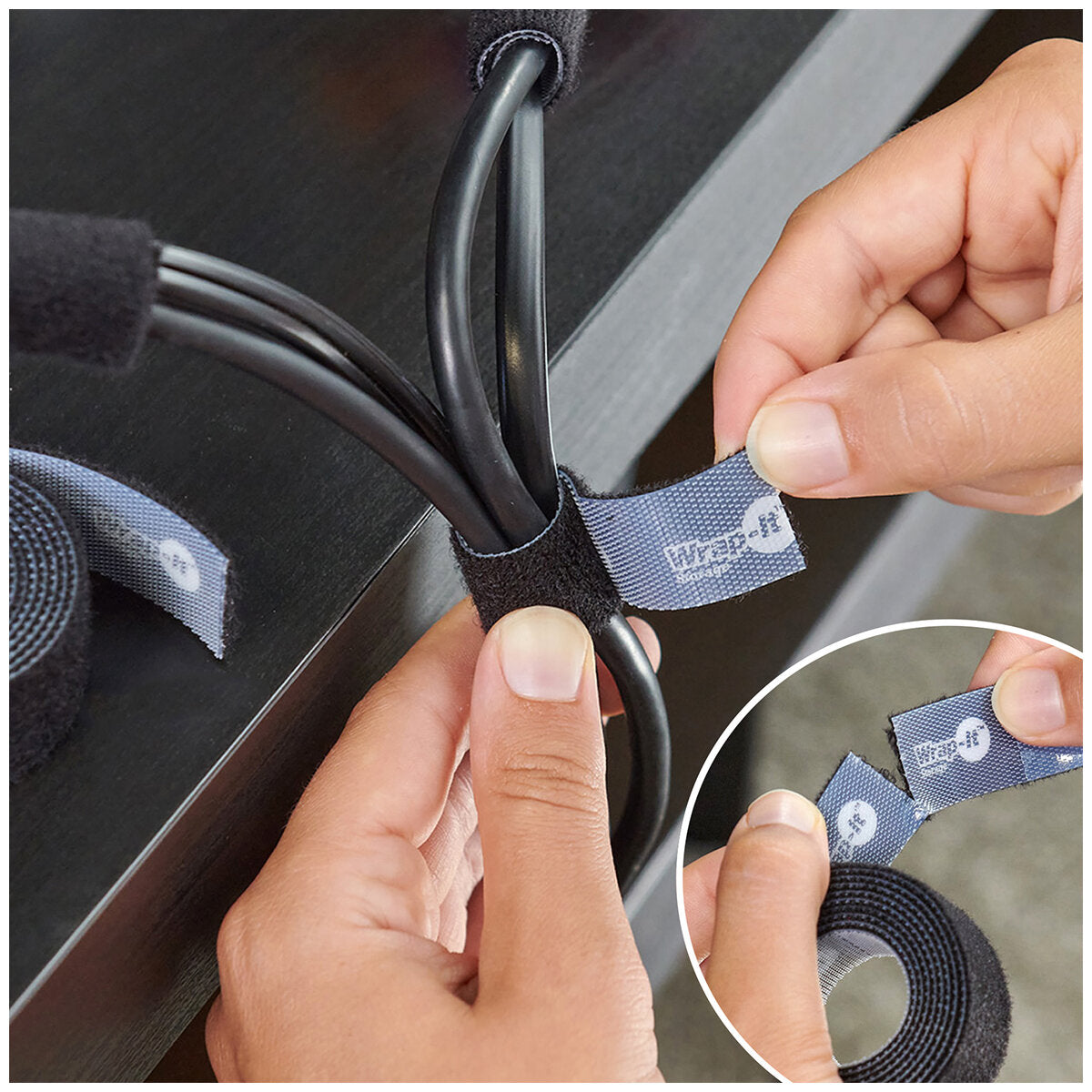 Wrap-It Ultimate Cable Management 75 Piece Kit - 475-ULTCM-25
