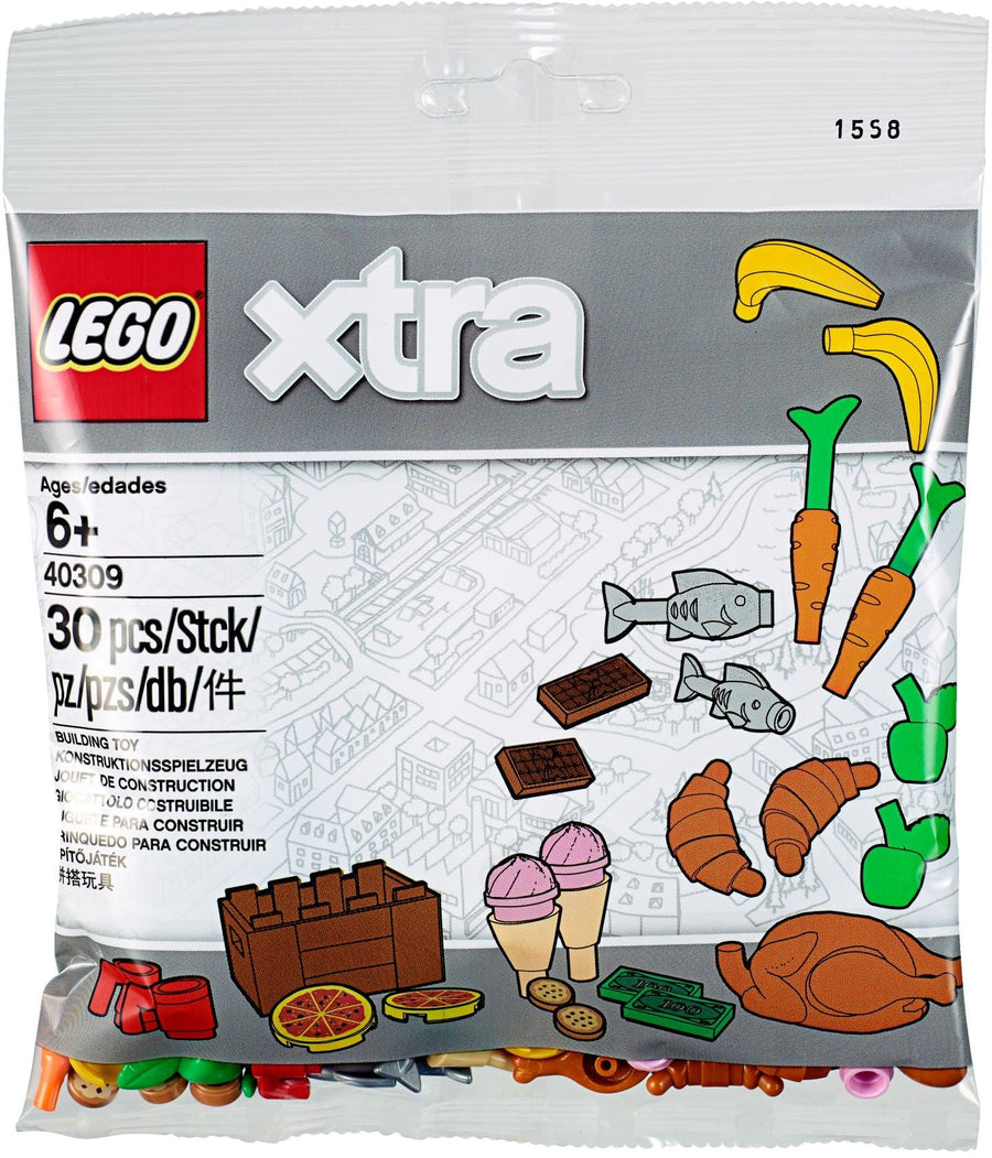 LEGO 40309 Food Accessories - Fruits, Veggies & Treats - SuperSaverAU - view 1
