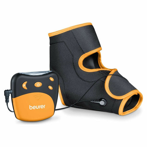 Beurer ankle stimulator TENS - 4 training programs, fits 18-31cm ankles, battery powered - EM27