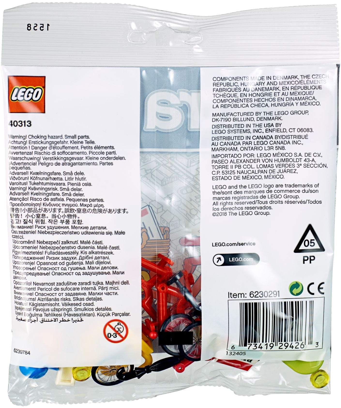 LEGO 40313 Bikes, Helmets & Accessories | LEGO® xtra - SuperSaverAU - view 2