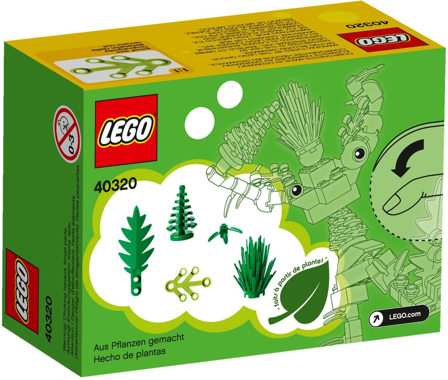 LEGO 40320 Plants from Plants Set (2020 Promotional) - SuperSaverAU - view 2