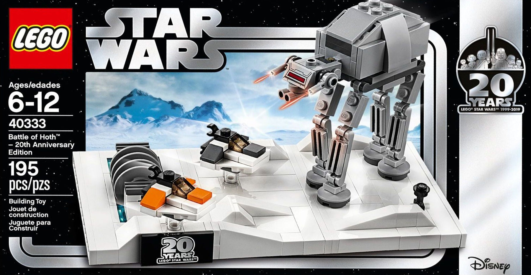 LEGO 40333 Battle of Hoth - 20th Anniversary Edition - SuperSaverAU - view 1