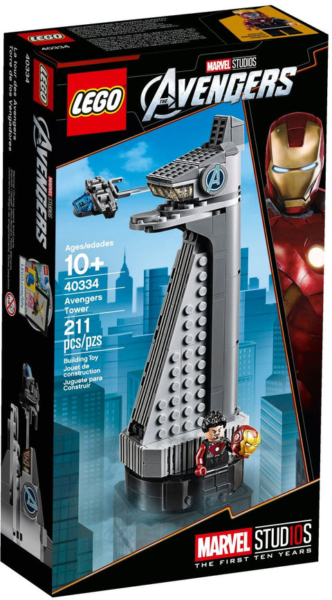 LEGO 40334 Avengers Tower - Exclusive Marvel Set - SuperSaverAU - view 1