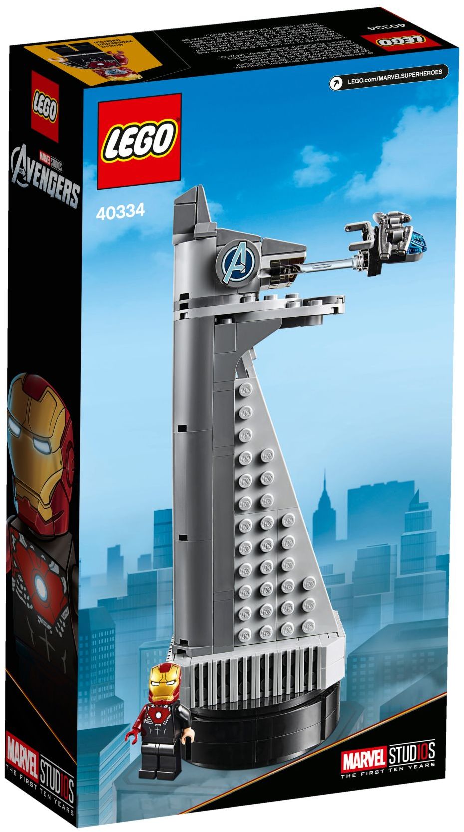 LEGO 40334 Avengers Tower - Exclusive Marvel Set