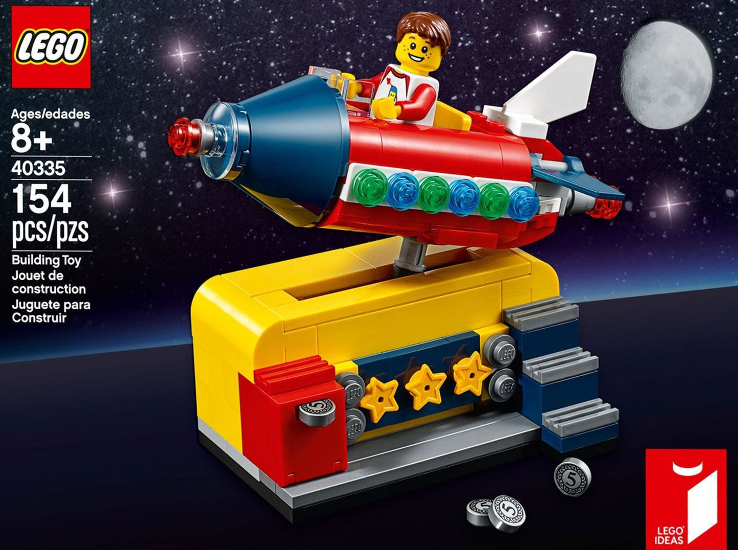 LEGO 40335 Space Rocket Ride