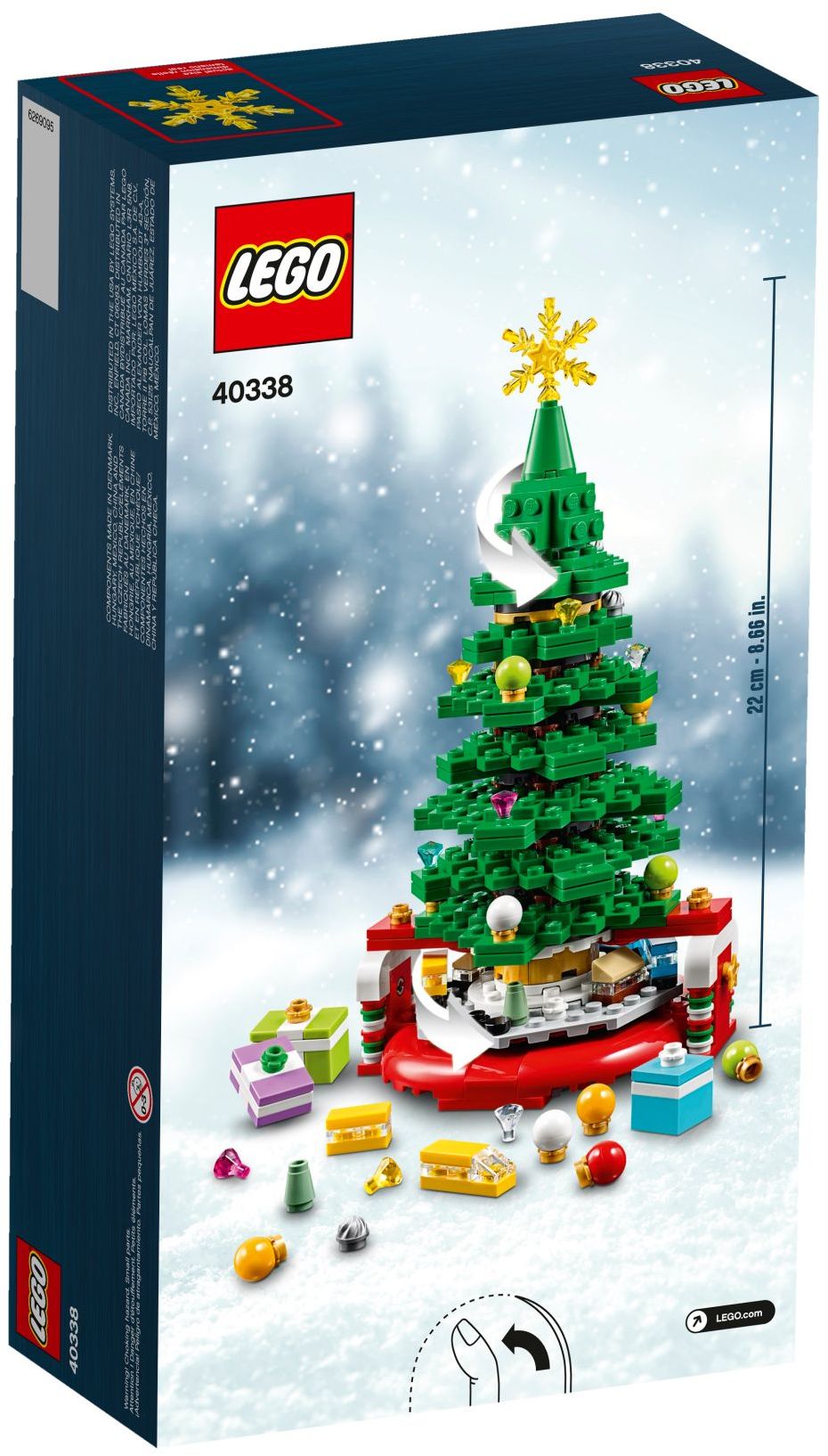 LEGO 40338 Christmas Tree - Free Gift with $120 Purchase - SuperSaverAU - view 3