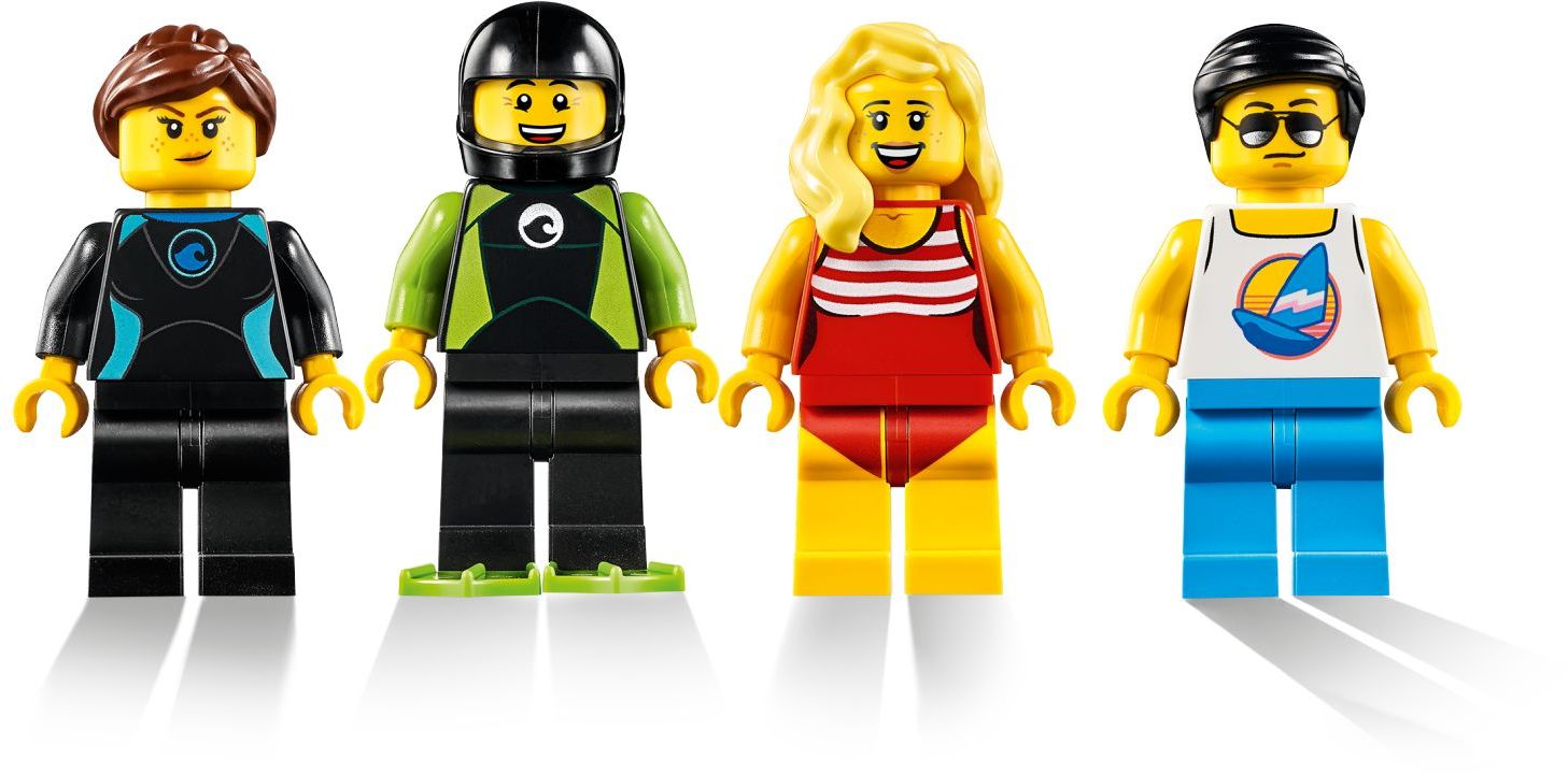 LEGO 40344 Summer Minifigures: Diver, Surfer & Ice Cream Fun - SuperSaverAU - view 2