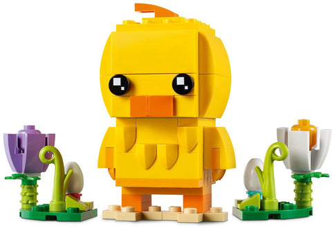 LEGO 40350 Easter Chick BrickHeadz Set - Spring Flowers & Eggs - SuperSaverAU - view 1