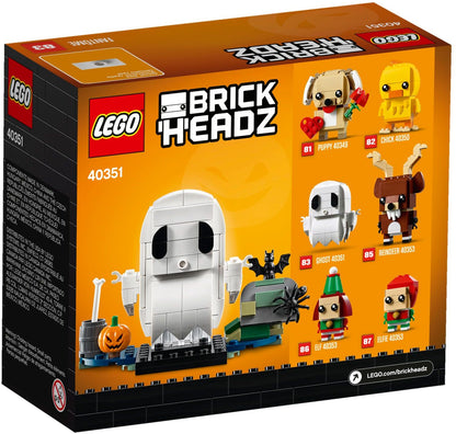 LEGO 40351 BrickHeadz Halloween Ghost with Tombstone & Pumpkin