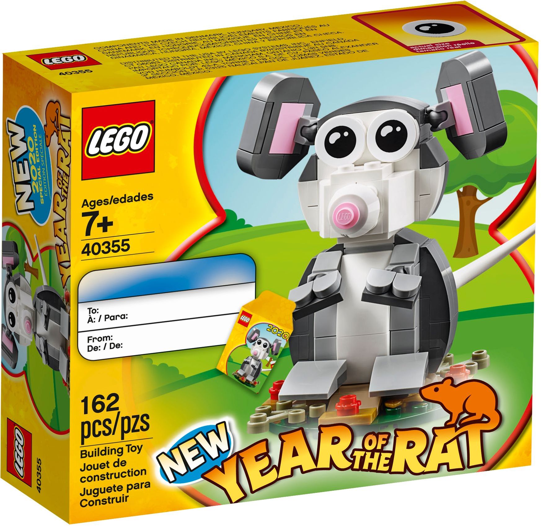 LEGO 40355 Year of the Rat - 2020 Lunar New Year Set - SuperSaverAU - view 1