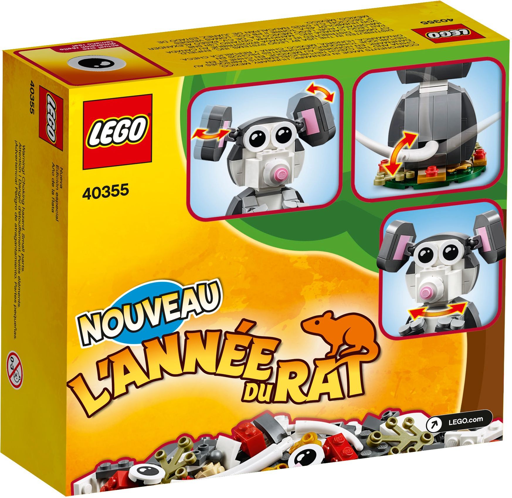 LEGO 40355 Year of the Rat - 2020 Lunar New Year Set - SuperSaverAU - view 6