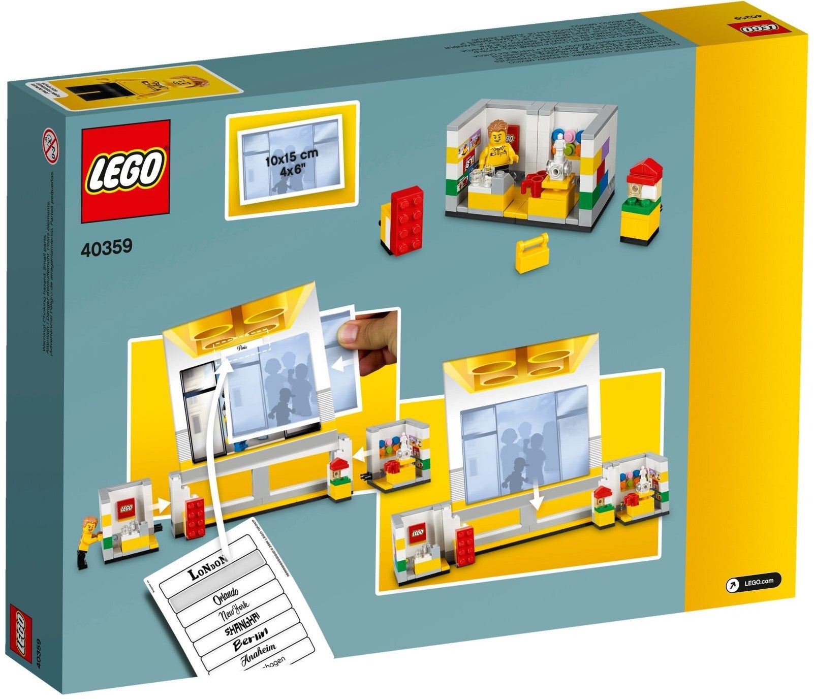 LEGO 40359 Store Picture Frame & Minifigure - SuperSaverAU - view 4
