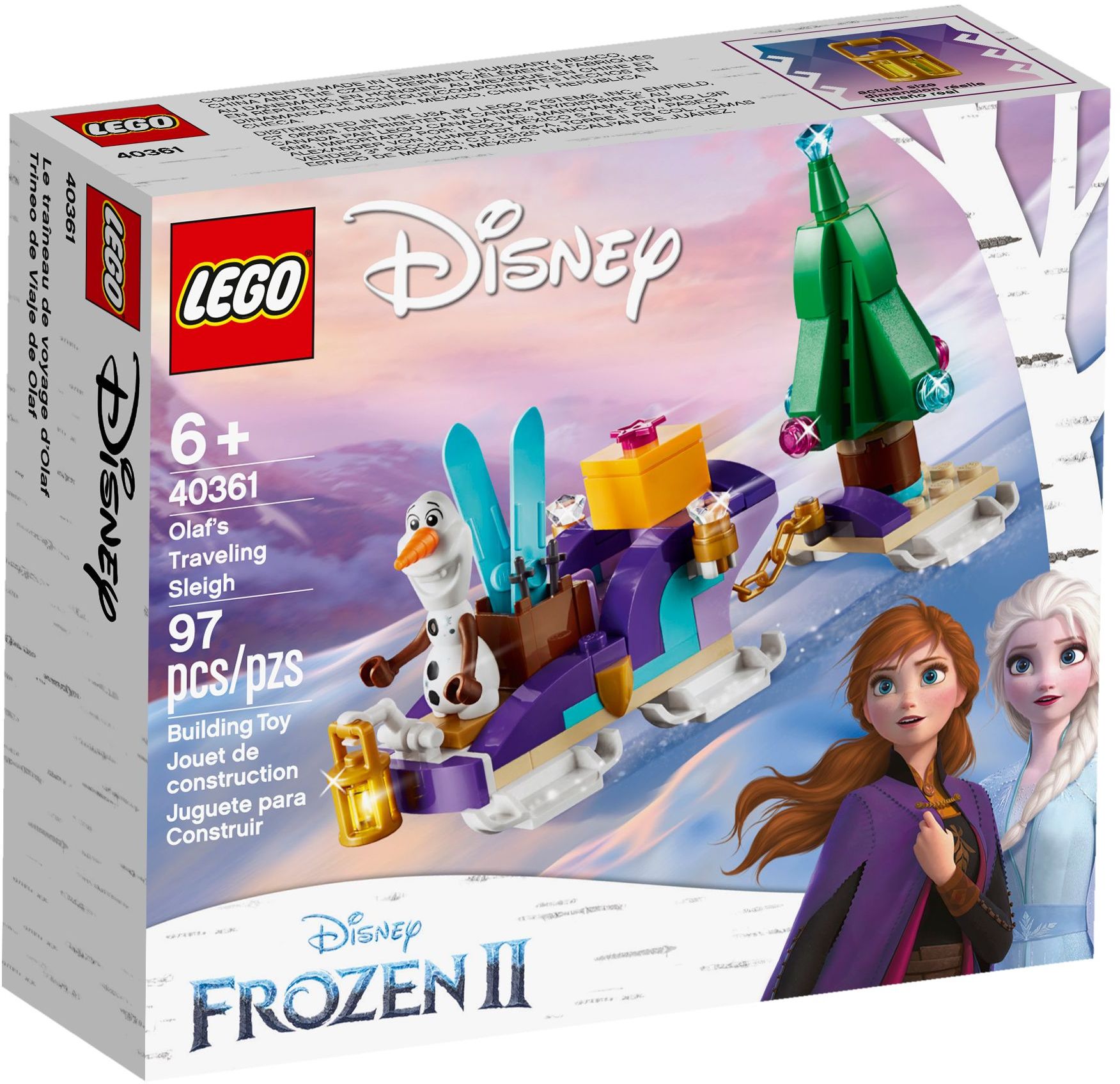 LEGO 40361 Olaf's Traveling Sleigh - Disney Frozen Set - SuperSaverAU - view 1