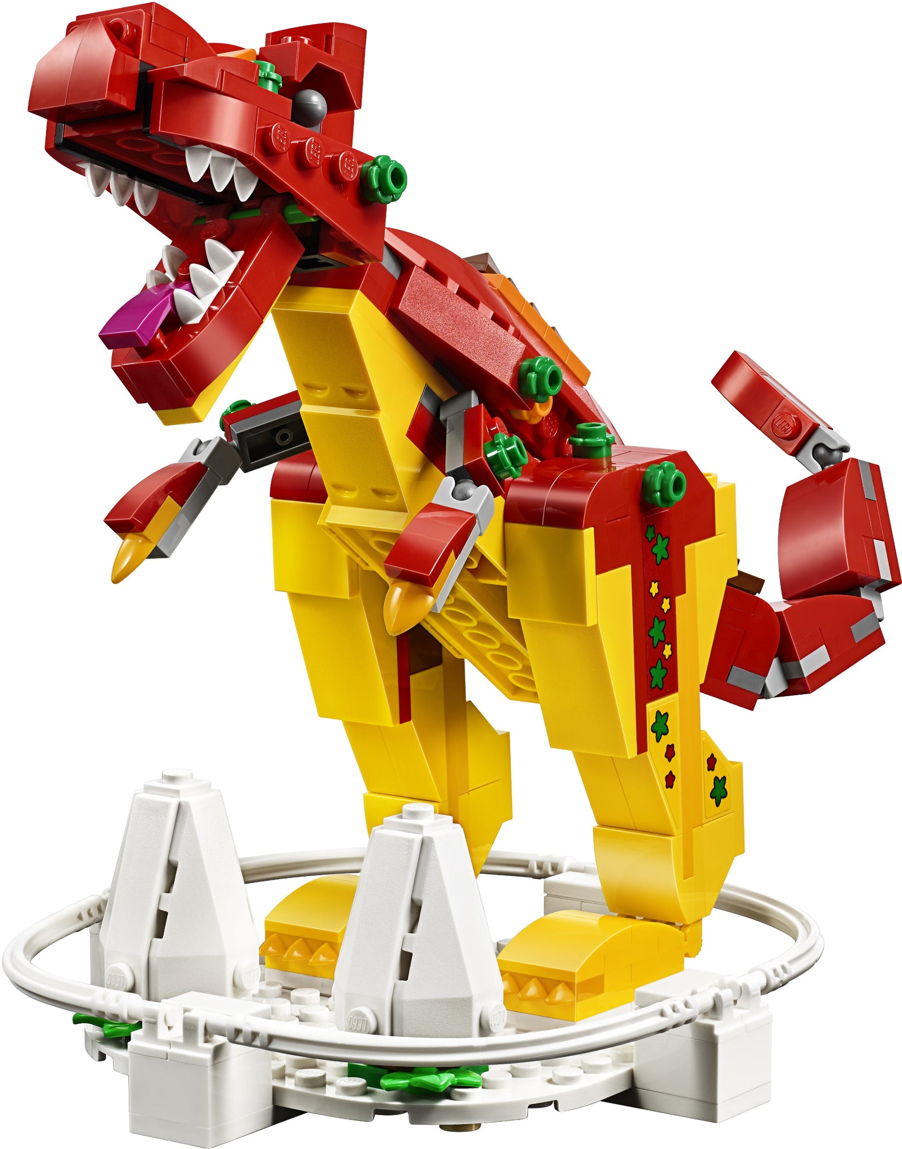 LEGO 40366 House Dinosaurs: Buildable T-Rex, Triceratops & Pterodactyl - SuperSaverAU - view 2