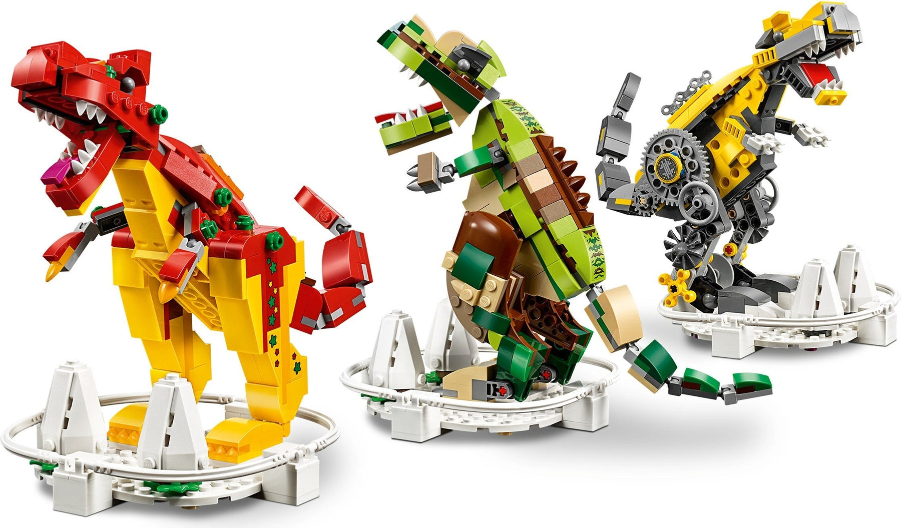 LEGO 40366 House Dinosaurs: Buildable T-Rex, Triceratops & Pterodactyl - SuperSaverAU - view 5
