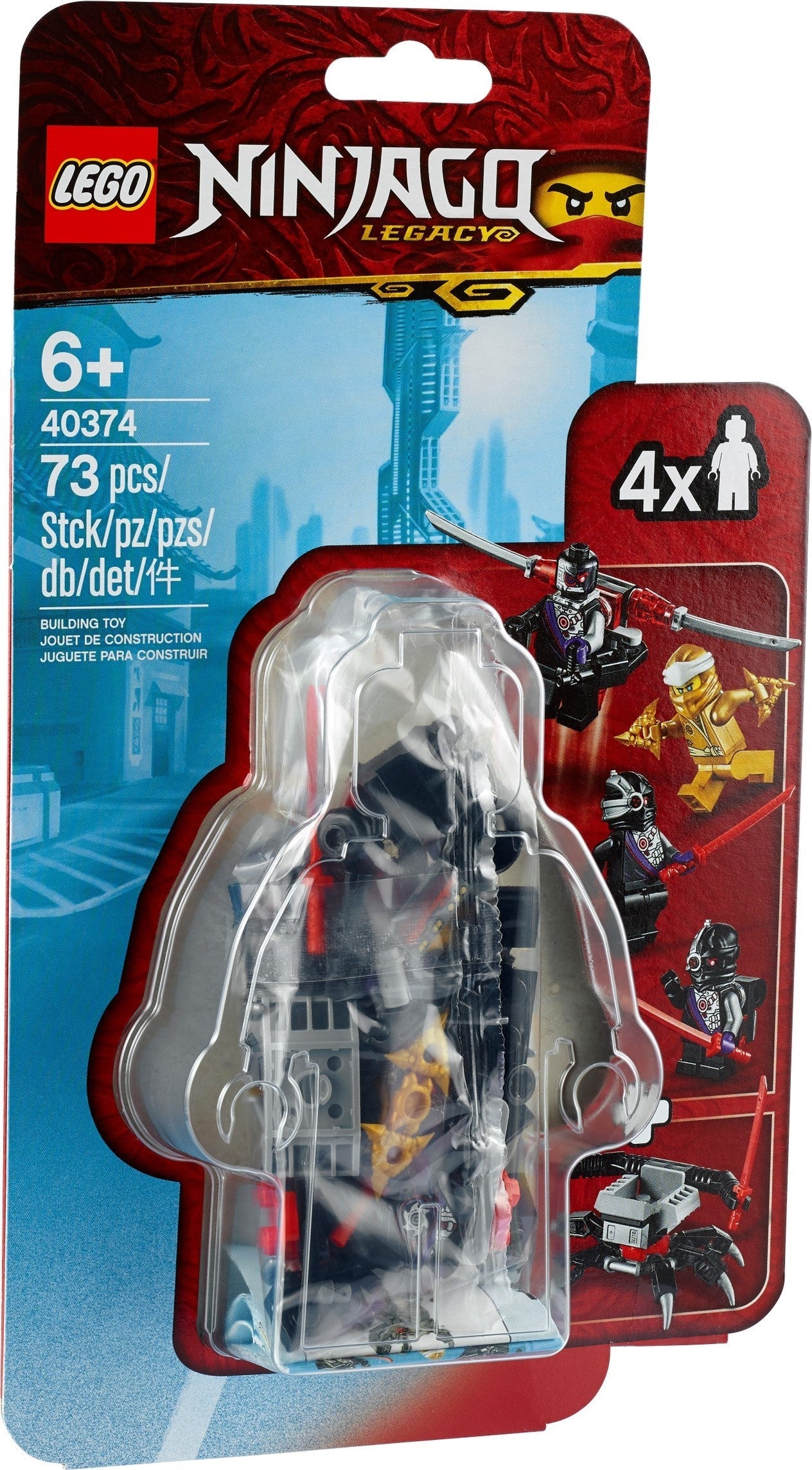 LEGO 40374 Golden Zane Minifigure Set - NINJAGO Legacy