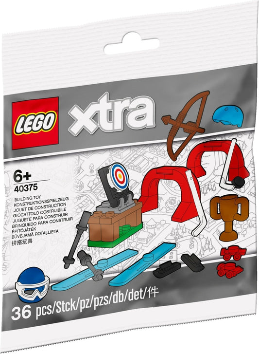 LEGO 40375 Sports Accessories Set - Hockey, Skiing & More
