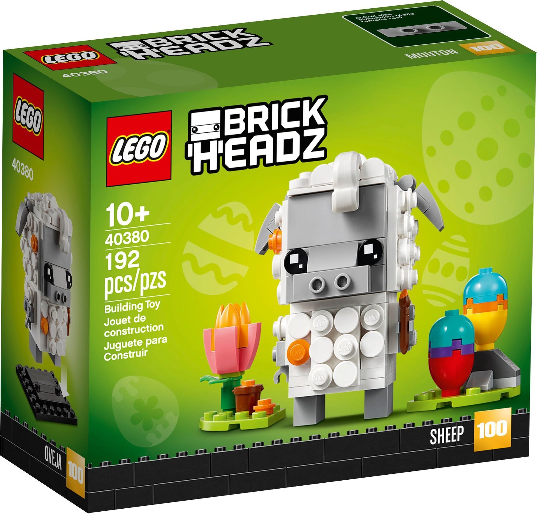 LEGO 40380 Easter Sheep BrickHeadz Building Kit - SuperSaverAU - view 1