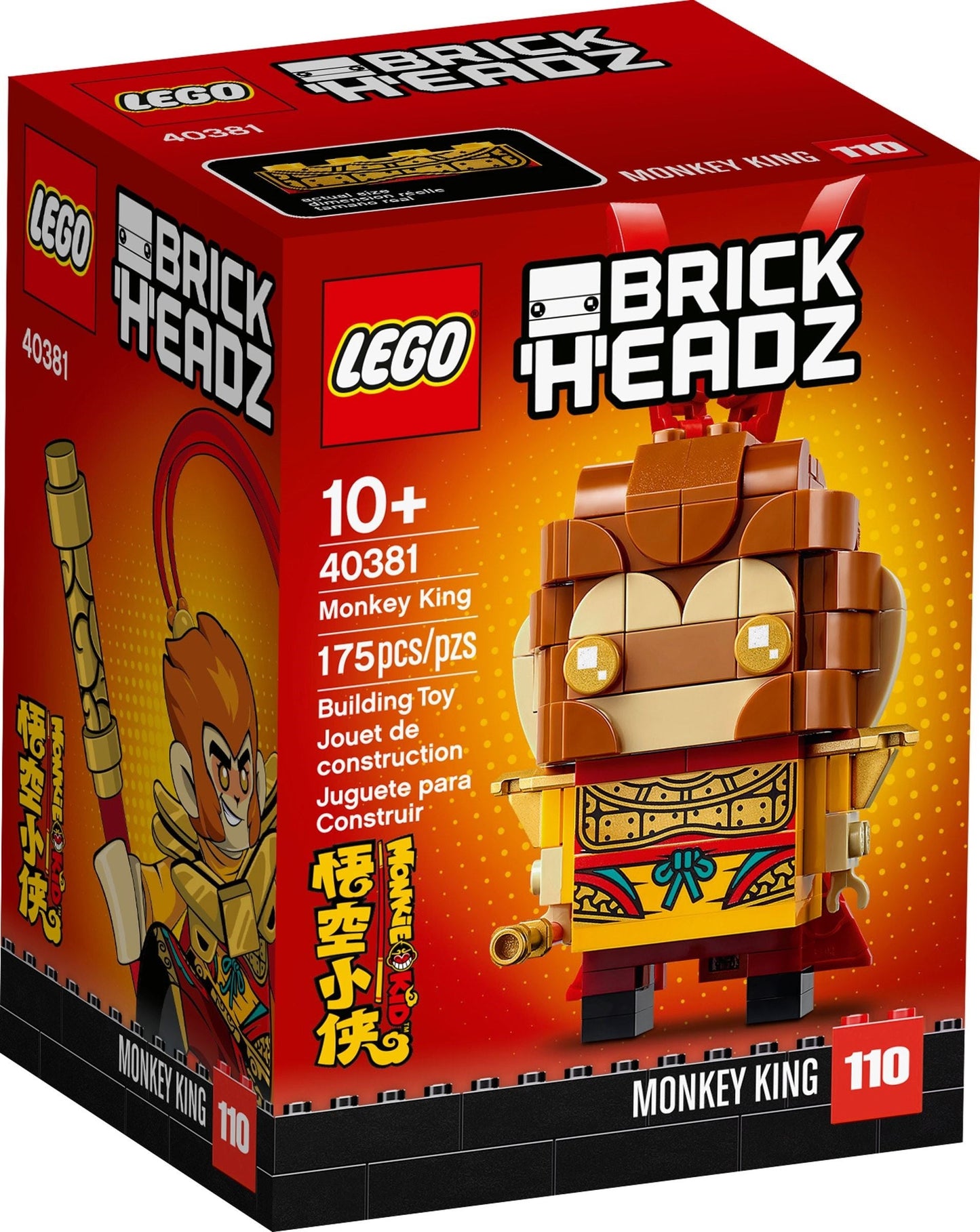 LEGO 40381 Monkey King BrickHeadz - Buildable Figure