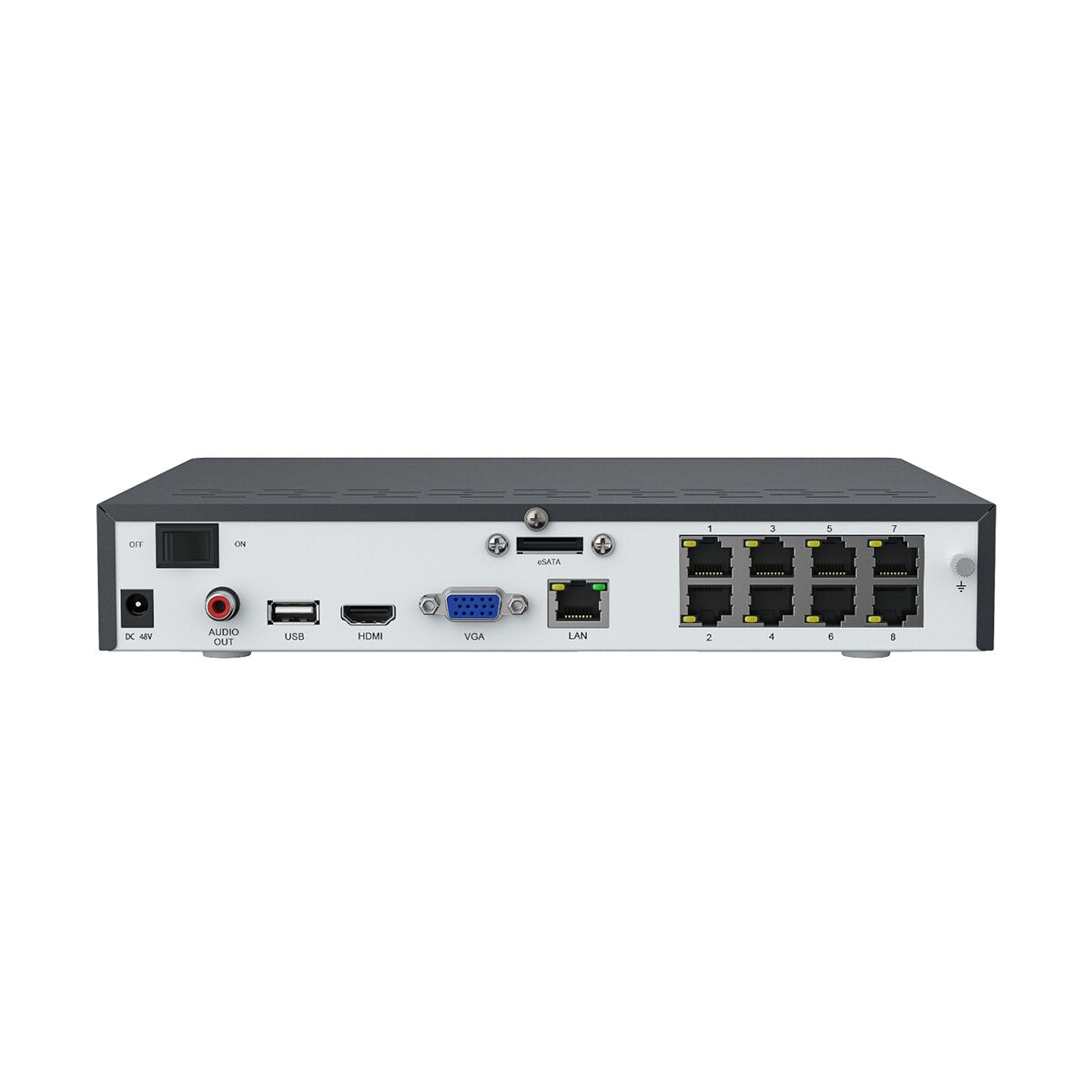 Reolink NVR 12MP Kit with 8 Channels and 4 x Dome Camera 1 x PoE TrackMix Dual Lens Camera NVS8-12MD41TMP