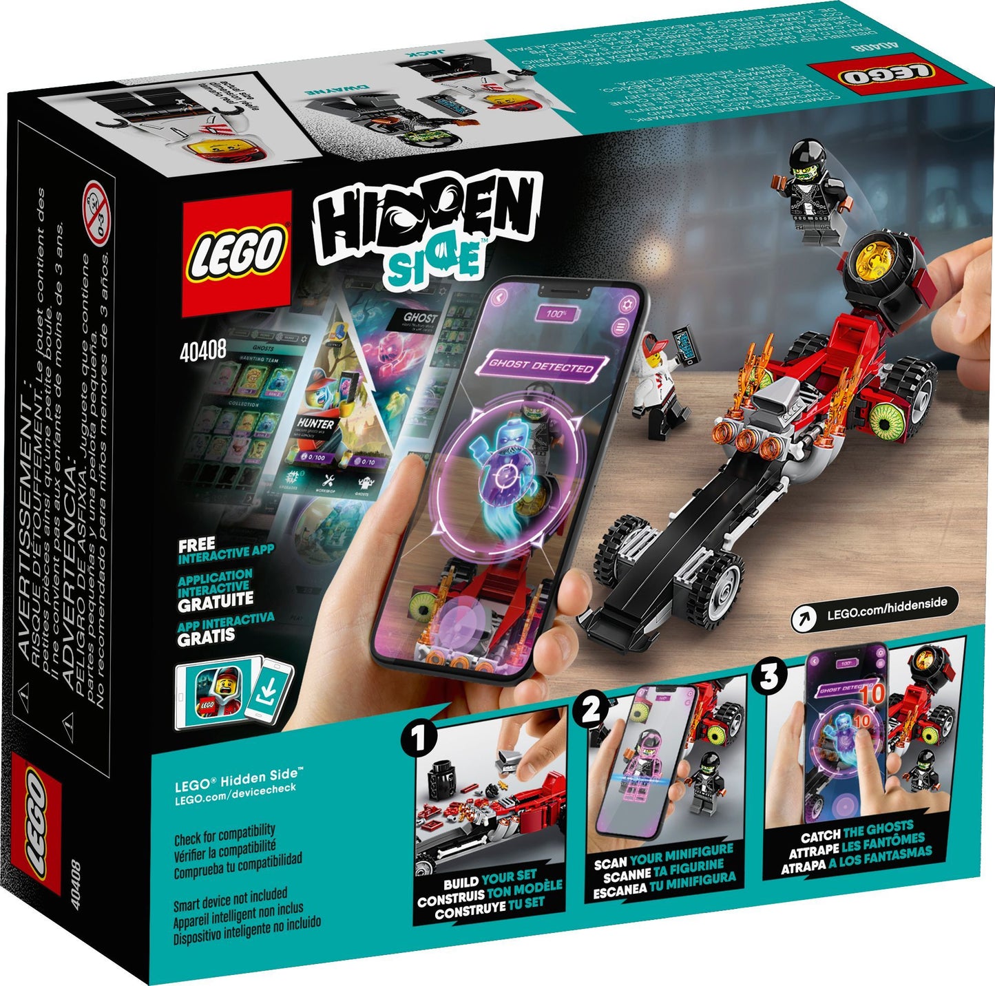 LEGO Hidden Side 40408 Drag Racer- Auzzi Store