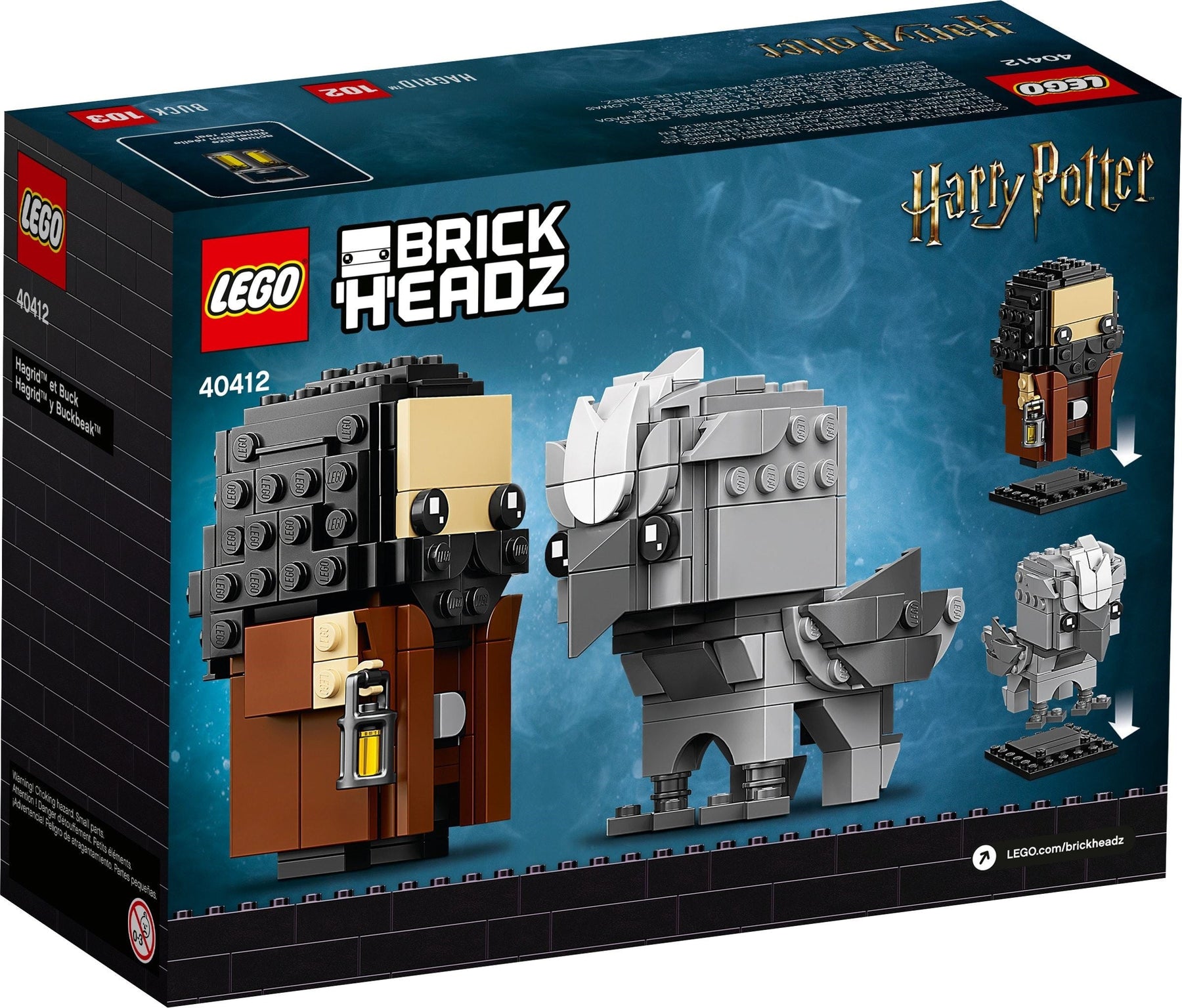 LEGO 40412 Hagrid & Buckbeak BrickHeadz - SuperSaverAU - view 2