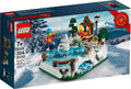 LEGO 40416 Ice Skating Rink Christmas Gift Set with Minifigures - SuperSaverAU - view 1