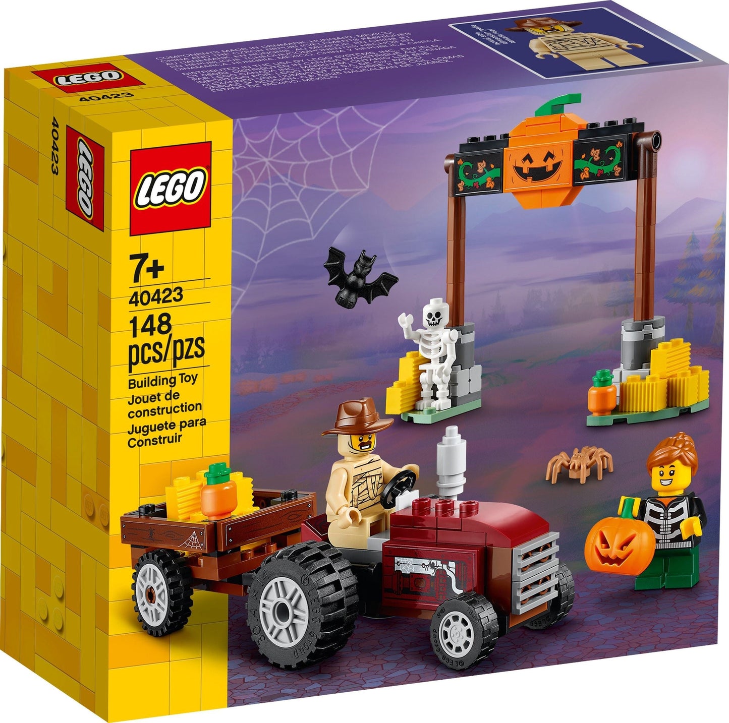 LEGO 40423 Halloween Hayride Tractor & Cart Set