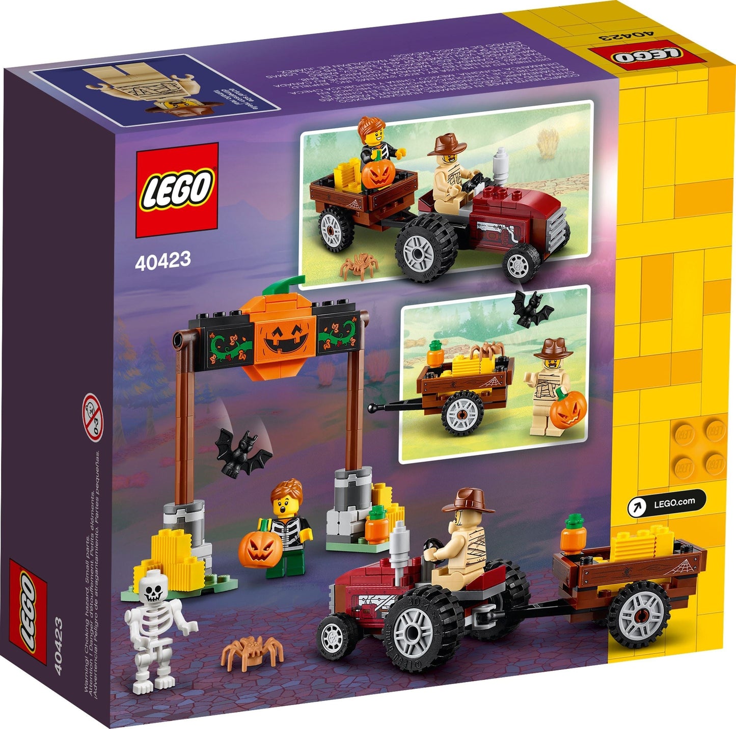 LEGO 40423 Halloween Hayride Tractor & Cart Set