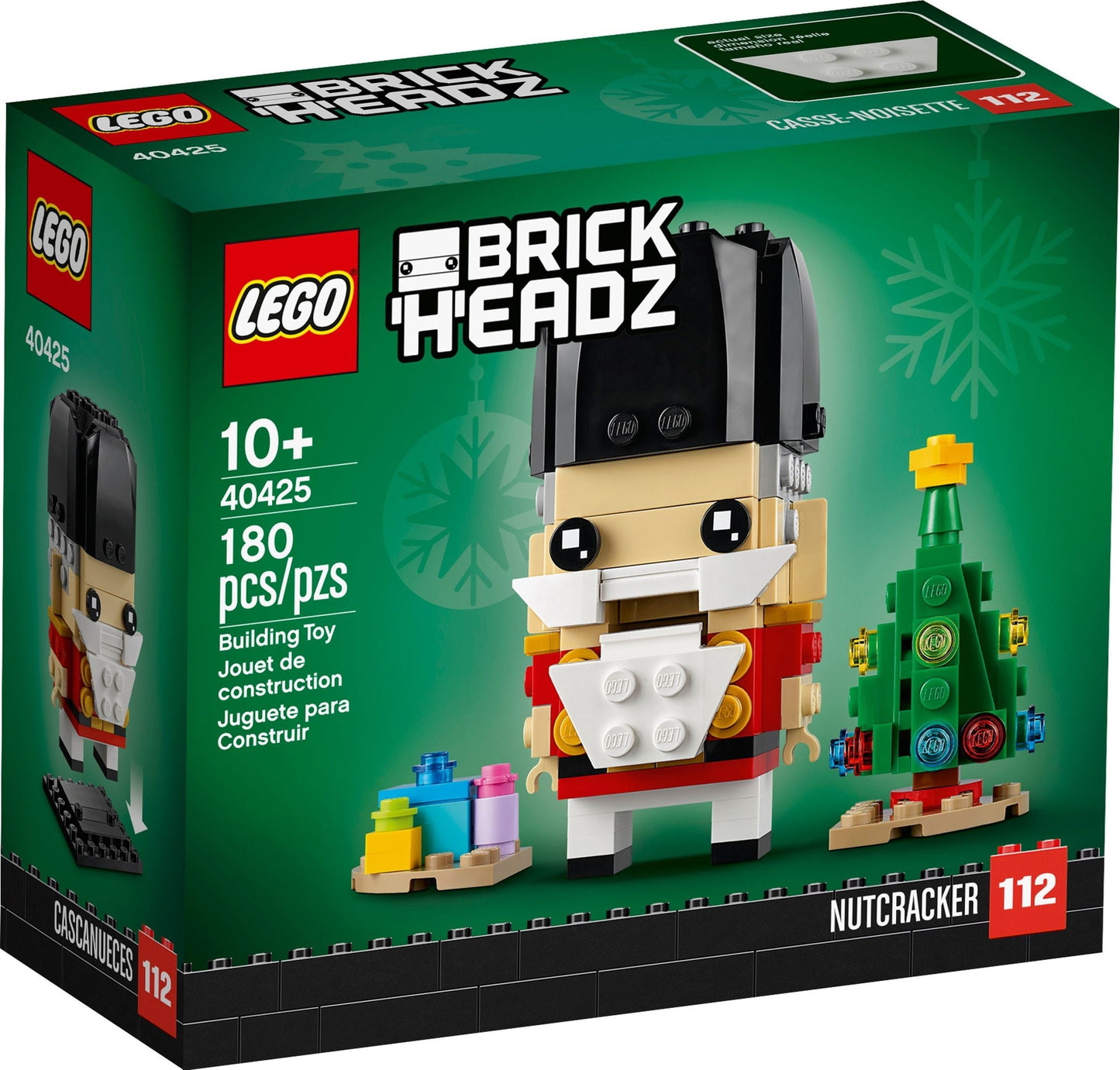 LEGO 40425 Brickheadz Nutcracker Christmas- Auzzi Store