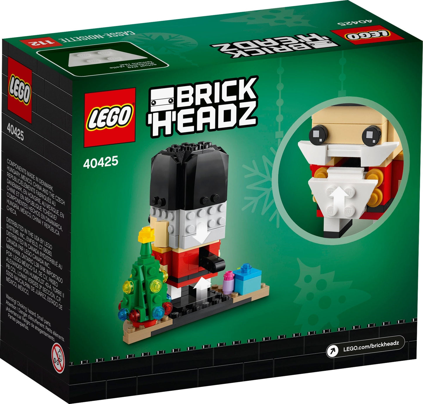 LEGO 40425 Brickheadz Nutcracker Christmas- Auzzi Store