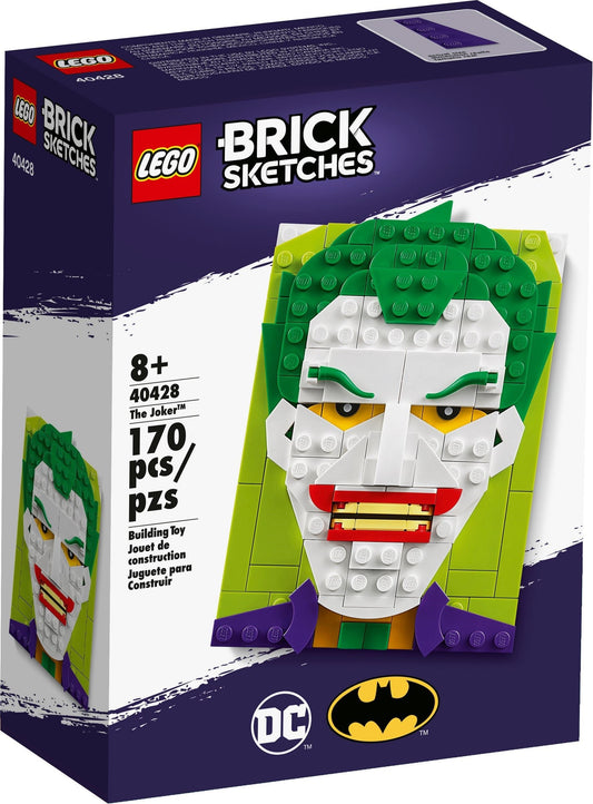LEGO 40428 The Joker Brick Sketches Portrait